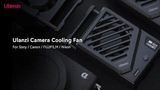 FREE! Ulanzi Updated Camera Cooling Fan for Sony/ Canon/ Nikon and Fujifilm