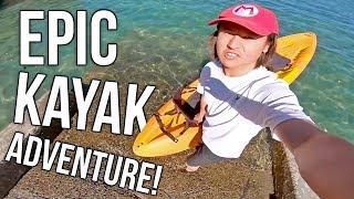 EPIC KAYAK ADVENTURE with David and Shaun