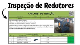 Inspeção de Redutores de velocidade | Manutenção preditiva