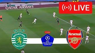 Sporting CP vs Arsenal LIVE | UEFA Champions League 2024 | Match LIVE Today!