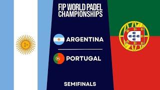 SEMIFINAL | ARGENTINA VS PORTUGAL | FIP WORLD PADEL CHAMPIONSHIPS 2024 | Highlights (ALL MATCHES)