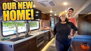 We Swapped Van Life for BRAND NEW Luxury Small RV (RV Tour) - RV LIFE