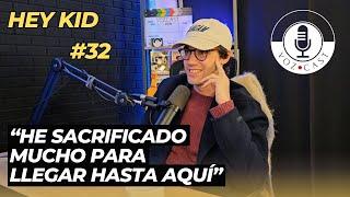 VozCast #32 Hey Kid | Cantante, a nuevos lugares, un millón de oyentes.