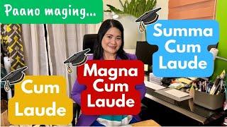 Paano maging Summa Cum Laude, Magna Cum Laude, o Cum Laude