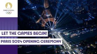 LET THE GAMES BEGIN!  | #Paris2024 Opening Ceremony Highlights