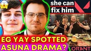 Yay SPOTTED with EG, 100T Asuna DRAMA Leaked?!  VCT News