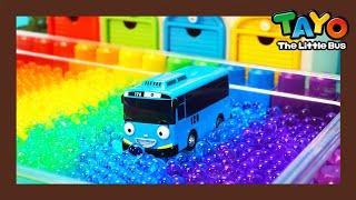 Tayo Kendaraan berat Mainan l #66 Kendaraan Berat Tayo Lego Mainkan S4 Khusus l Tayo Bus Kecil