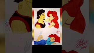 @TheWoodseyy #disney #creative #sinbad #ariel #satisfying #art #animeart #couple #love #viral