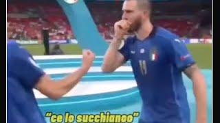 BONUCCI INSULTA GLI INGLESI DOPO L’EUROPEO.                                     #ITALIA #EURO2020