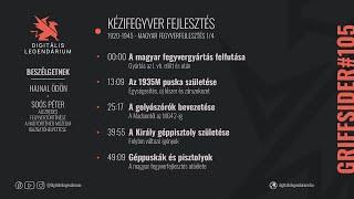 #105 -1920-1945 Magyar fegyverfejlesztés 1/4 - Soós Péter, fegyvertörténész