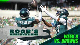 Roob's Obs: One positive, one negative, and one question mark for Eagles after Week 6