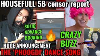 HOUSEFULL 5 : PHOOGDI DANCE SONG HUGE ANNOUNCEMENT | ADVANCE BOOKING | AKSHAY KUMAR | HUGE BUZZ