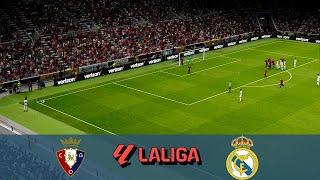 Osasuna vs Real Madrid - La Liga - Football Life 25 (PES 2021)