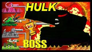 The Boss Kv44 Mommy Long Legs VS Dora Hulk | Arena Tank Cartoon