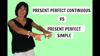 Present perfect continuous vs present perfect simple | learn English grammar