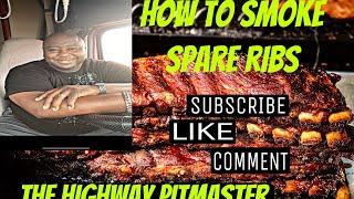 HBT Smoker: How to smoke spareribs- The highway Pitmaster