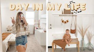 day in the life || completely weaned off breastfeeding + decorating for fall