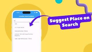 Location Search Autocomplete in Flutter || Flutter Google Places API