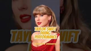 How does Taylor Swift stay safe during her "diving" performance?#taylorswift #celebrity