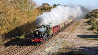 Double LMS Steam with 45596 Bahamas & Black Five 45212!