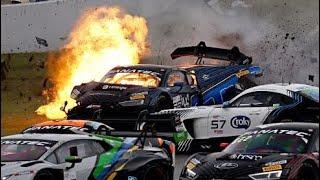 THE TOP 50 WORST MOTORSPORT CRASHES OF 2024!!! (re-uploaded)