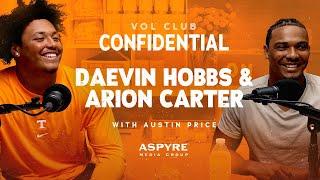 Vol Club Confidential:Tennessee Freshmen Arion Carter & Daevin Hobbs | Episode 6, Season 2