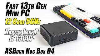 This All New Mini PC Has A Powerful 5GHz 12 Core CPU! Nuc Box 1360P First Look