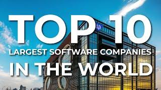 Top 10 Largest Software Companies In The World l Visual number