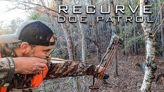 Traditional Bow Hunt! Whitetail w/ a RECURVE!