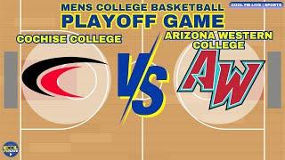 GOTW PLAYOFFS - Cochise College vs Arizona Western College - College Basketball