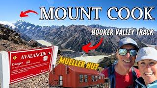 MOUNT COOKS eerie rumbling sounds on the Hooker Valley and Mueller Hut Tracks