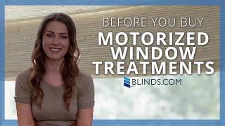 Motorized Blinds & Shades | What to Know BEFORE You Buy