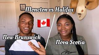 New Brunswick  (MONCTON ) vs Nova scotia (HALIFAX) // Best city to live/Study & work in Canada