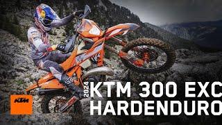 Take on the extreme with the 2024 KTM 300 EXC HARDENDURO | KTM