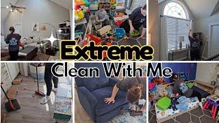 Extreme Clean With Me 2025 | SAHM Cleaning Motivation