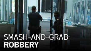 San Jose Police Investigate Smash-and-Grab Robbery at Jewelry Store