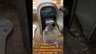 SimPure Y7 UV - Best Option for Countertop RO system 2022