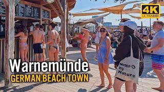 Warnemünde 4K Walking Tour | Charming German Beach Town