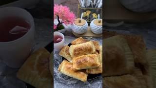 слойка с калбасой и сыром #завтракдлялюбимых #быстро#завтракизтрехингридиентов