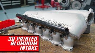 3D Printed Aluminum Intake Manifold - Laser Melting Process