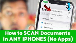 How to Scan Documents on iPhone and Save as PDF, iPhone Document ScannerHow to Scan Paper on iPhone