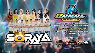 LIVE STREAMING " SORAYA MUSIC " GEBYAR SEDEKAH BUMI 2024 GANAS GENERATION - SETRO KALIORI REMBANG