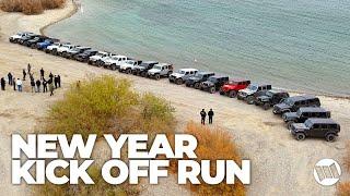 WAYALIFE NEW YEAR KICK OFF RUN Desert Off-Road Rock Crawling Fun in Jeep Wranglers and Gladiators