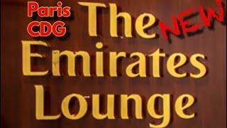 Emirates new lounge, Paris Charles de Gualle