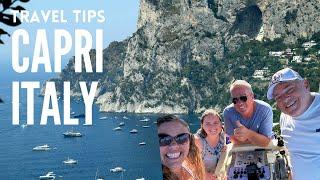 Travel Tips Capri, Italy!