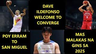 NEW YEAR TRADE: POY ERRAM SA SMB NA | GINEBRA GAGALAW DIN | DAVE ILDEFONSO TO CONVERGE