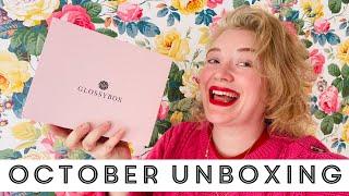 Glossybox October unboxing! I’m blown away!!! #glossybox