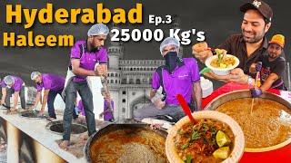 WORLD'S LARGEST Hyderabad DAILY 25000 Kgs Mutton Haleem | Pista House | 24 Hours Cooked HALEEM