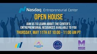 Nasdaq Entrepreneurial Center Open House