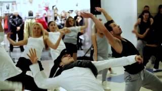 NON-STOP - Набор в группу Инги Энхболд (David Beckham for H M flash mob)